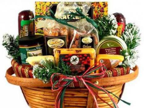 Καλάθια τροφίμων δώρων Προϊόντα για δώρα